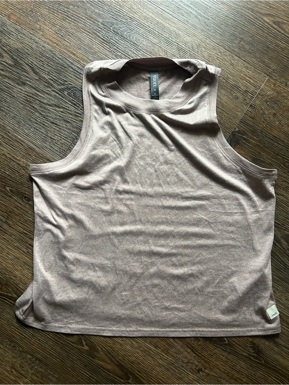 Vuori Sleeveless Tank Top in Light Mauve